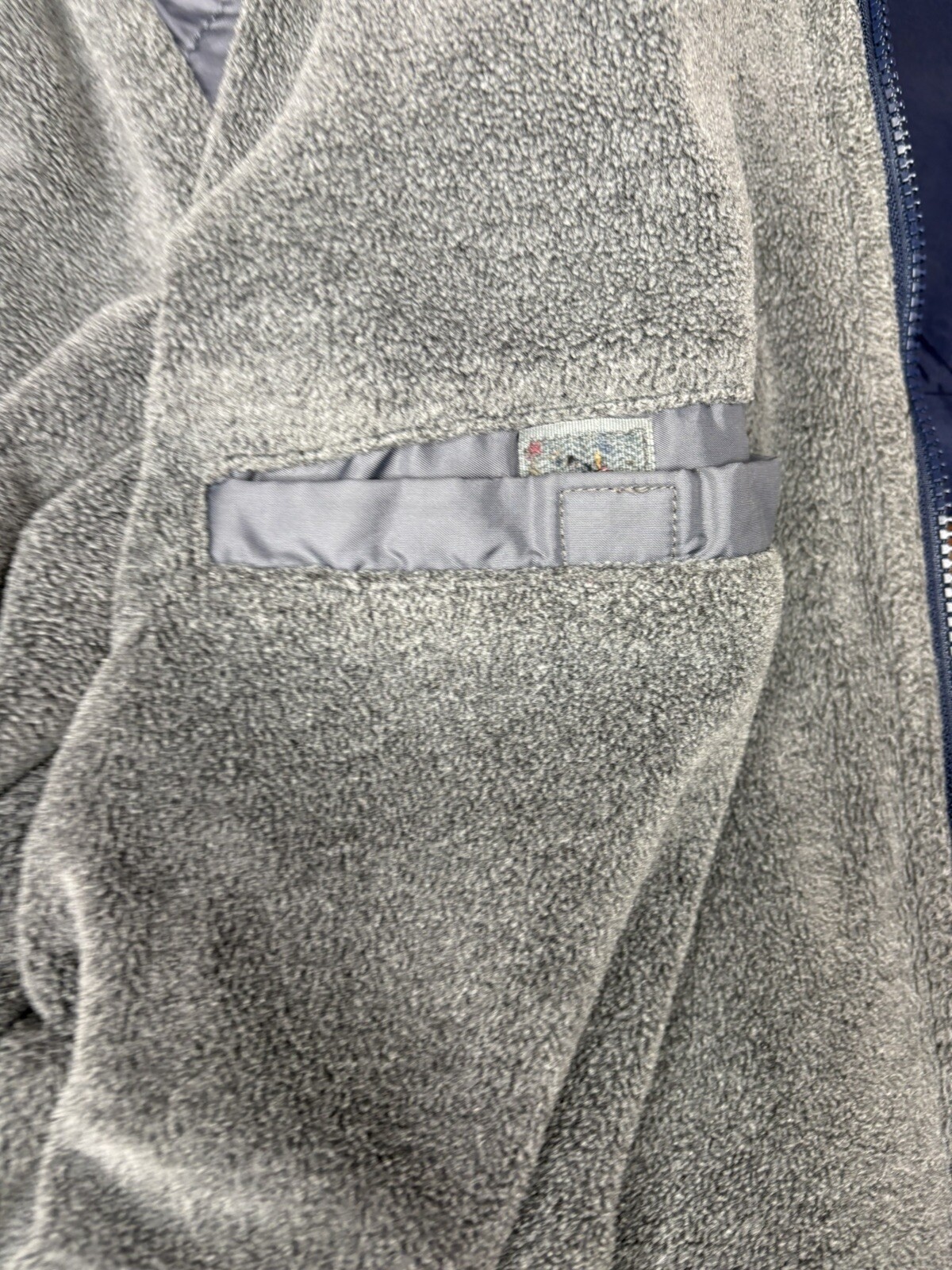 Wear Guard Masters Golf Jacket Augusta National Windbreaker Navy Fleece Lined