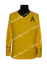 Costume fits Cosplay Captain Kirk Spock Science Engineering Uniform