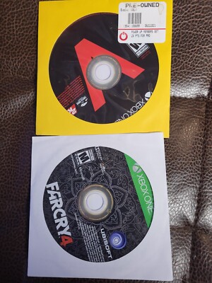 LOT OF 2: FAR CRY 4 + EVOLVE [XBOX ONE] / GAME ONLY