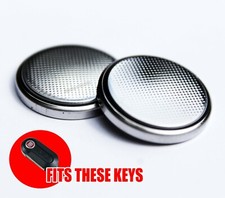 Batería de repuesto Fiat/Abarth 500 y 500+ para llavero/control remoto (2 baterías)