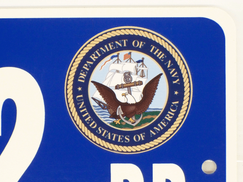 USS ANNAPOLIS SSN 760 Street Sign 6 x 30 Military USN BW - Picture 2 of 2