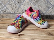 Skechers Girls-Child Foamies Guzman Steps-Glitter Mist Sneaker - Size 7 M