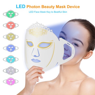 LED Light Therapy Mask 360pcs 7 Colors LED Facial Mask Boosting Collagen