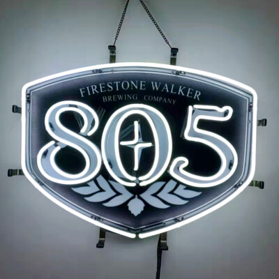 Firstone Walker 805 Brewing Neon Sign 19''x15'' Beer Bar Cave Wall Decor