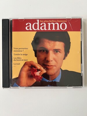 Adamo Ses Les Plus Belles Chansons CD 1994 EMI France Import Play