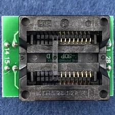 SOIC16 SOP16-DIP16 ZIF adapter IC test socket body width 300mil for TL866II PLUS