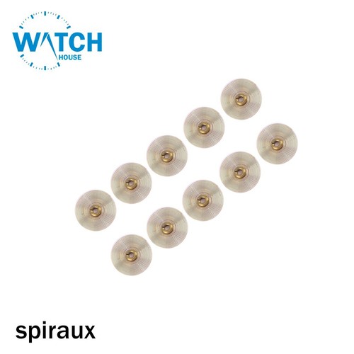 10 piezas muelle antimagnético (espiral) para BF 611 liso, C.G.S: 9,5. - Imagen 2 de 3