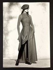1993-94 Hermes Paris Winter Wool Equestrian Dress Fashion Model VTG Promo Photo