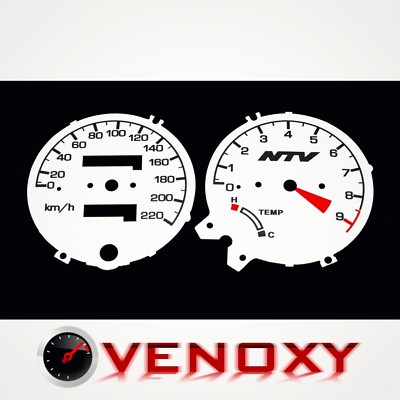 Honda NTV 650 Deauville 1992-1997 Speedometer Discs Speedometer WHITE