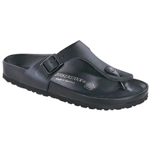 BIRKENSTOCK PREMIUM GIZEH BLACK LEATHER EXQUISITE THONGS SANDALS WOMEN'S MEN'S | eBay