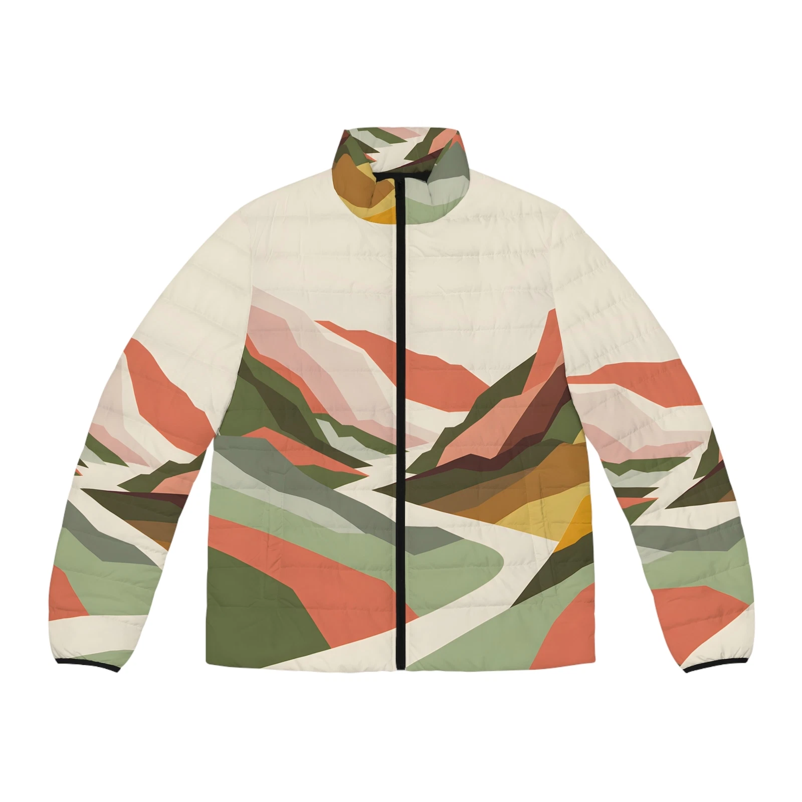 Calm Divide Puffer Jacket for Outdoor Adventures Nature Inspired Design Winter
Opens in a new window