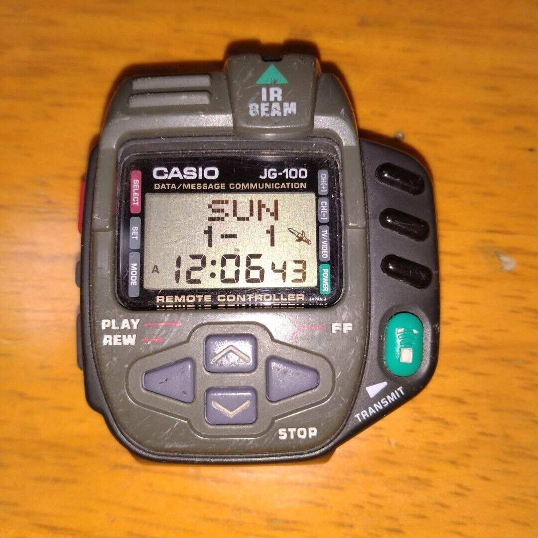 CASIO JG-100-1T Cyber Cross Remote JP Digital Game Rare CASIO JG-100-1T Cyber Cross Remote JP Digital Game Rare