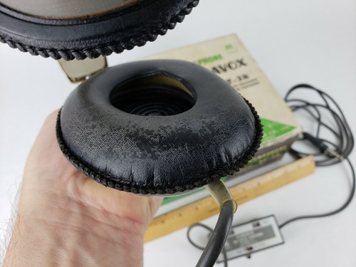 Vintage ASHIDAVOX ST-3R Hi Fi Stereo Headphones Steramaphone Japan Headset Ashia - Picture 6 of 12