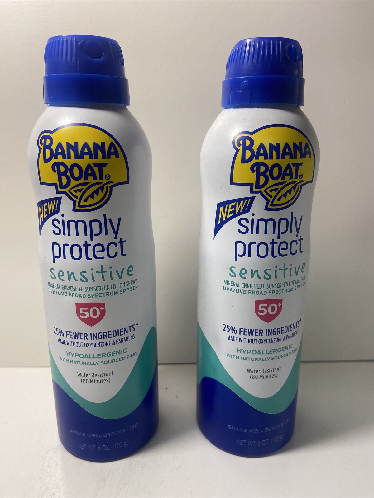 simply protect sensitive mineral enriched sunscreen lotion spray spf 50