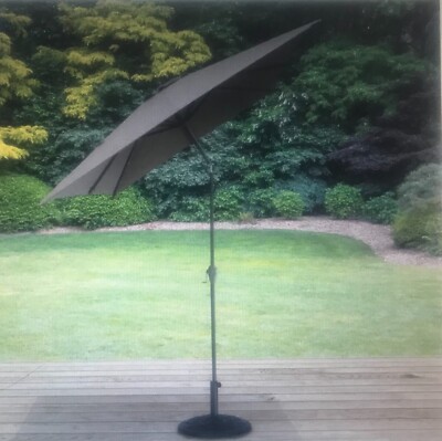 7 x 10 patio umbrella Seasons Sentry 7'x10' Rectangle Market Umbrella 1902372/Blue