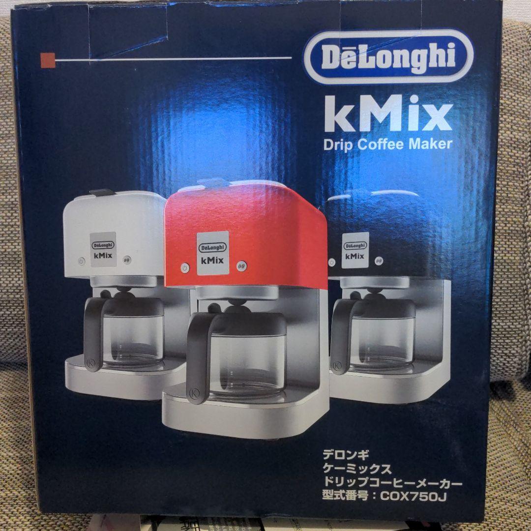 COX750J-RD DELONGHI KMIX Drip Coffee Maker Spicy Red with COX750J-RD DELONGHI KMIX Drip Coffee Maker Spicy Red with