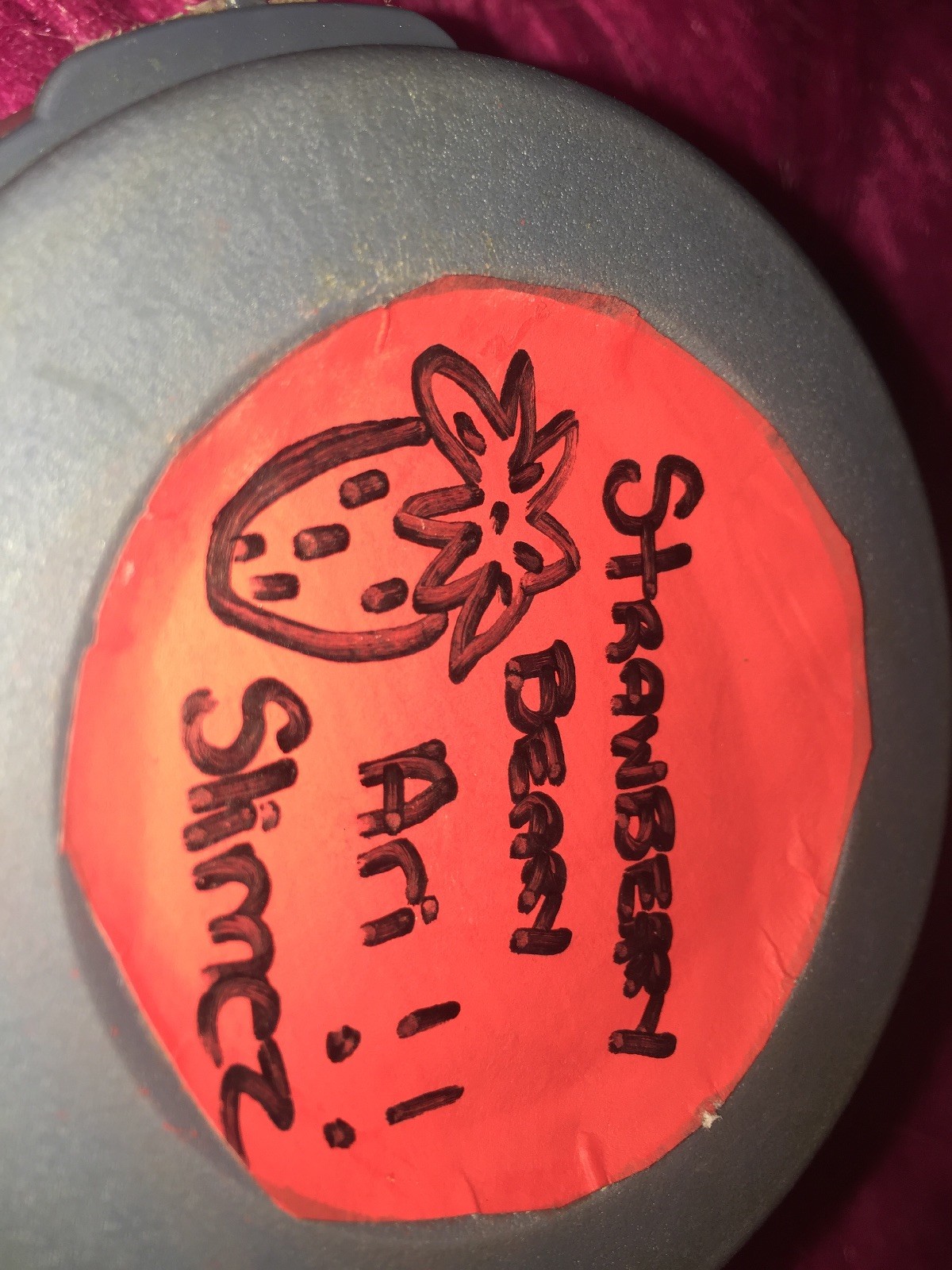 Strawberry Grape Butter Slime (scented) -5 Oz- Made In USA