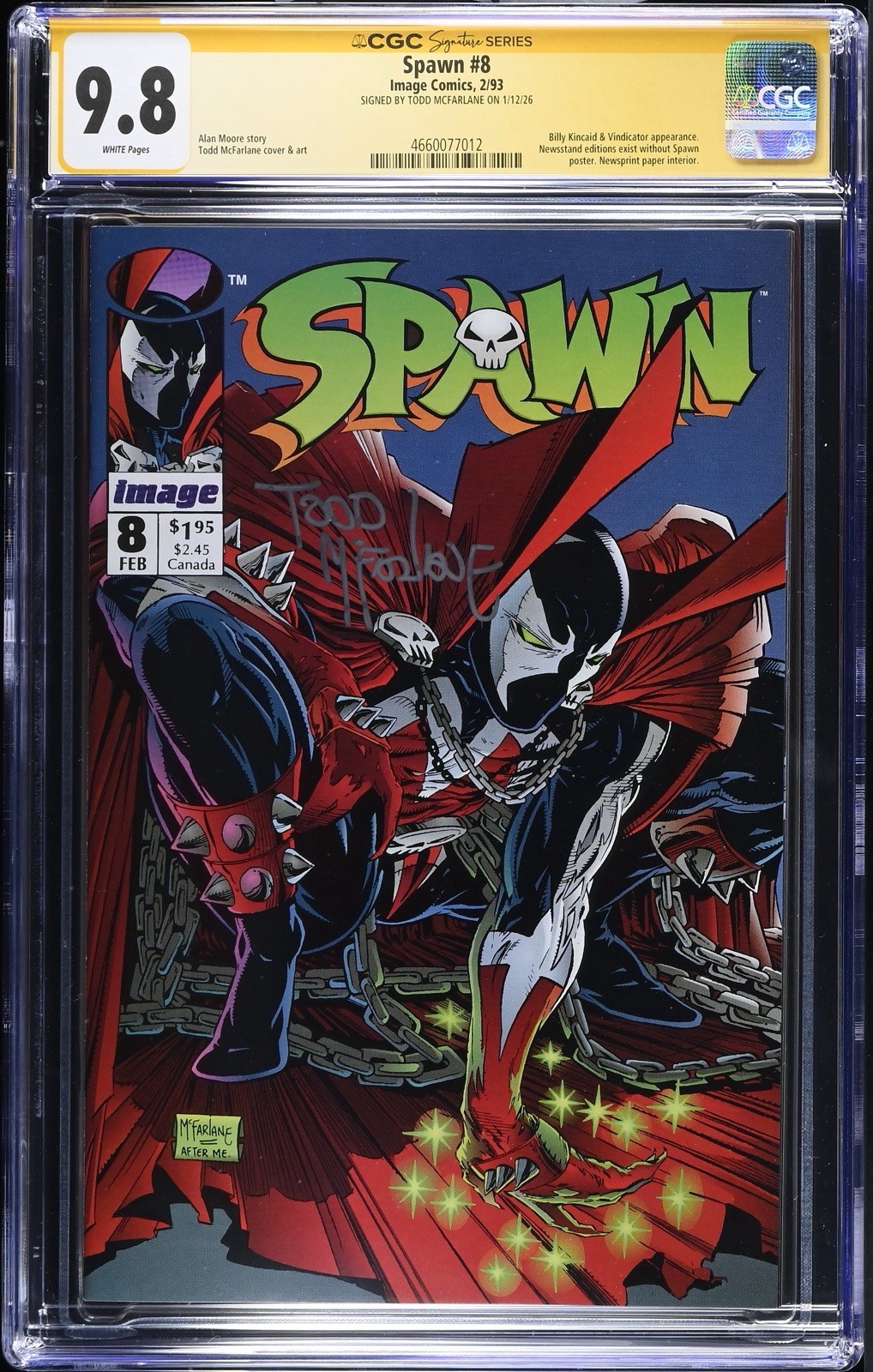 Spawn #8 Value - GoCollect