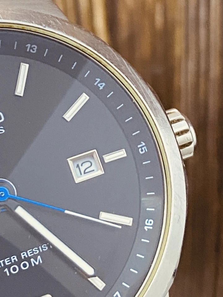 Casio Men's Black Dail Analog Steel Alarm Casio Oceanus 2716 DC-103 #8686 - Image 3 of 4