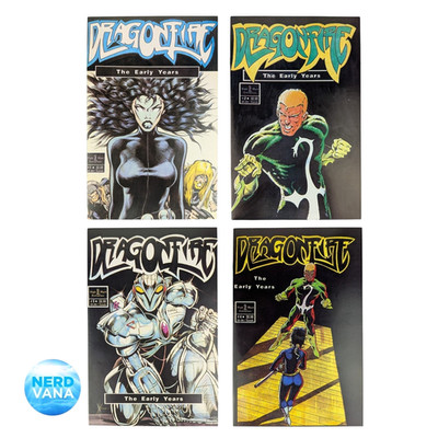 Dragonfire The Early Years 1 - 4 Early Dale Keown Work Night Wynd Comics 2002