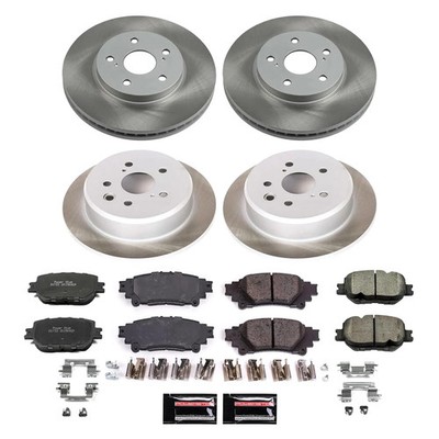 PowerStop SC6989 Disc Brake Kit For Lexus IS250 2014-2015 Front Rear