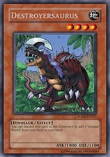Destroyersaurus - FOTB-EN017 - Rare - Unlimited Edition - Moderately Played