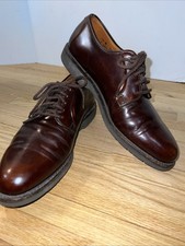 VTG Keith Highlanders Brown Oxford Leather Men’s Dress Casual Shoes 10 M Grandpa