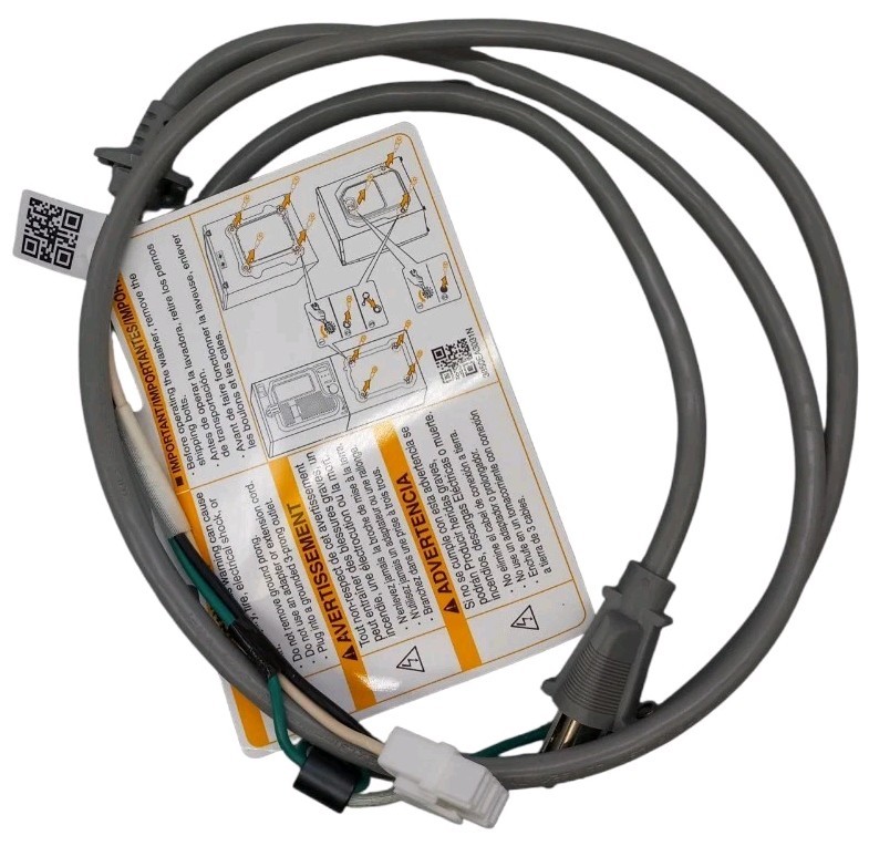 New OEM LG Washer Power Cord EAD61246442 (Ships Today) 180-Day Warranty