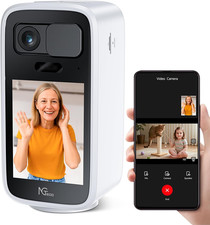 4MP HD Two-Way Video Calling Camera for Pets, Babies  Seniors, Wifi Monitor