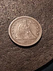 1877S Seated Liberty Quarter 25c