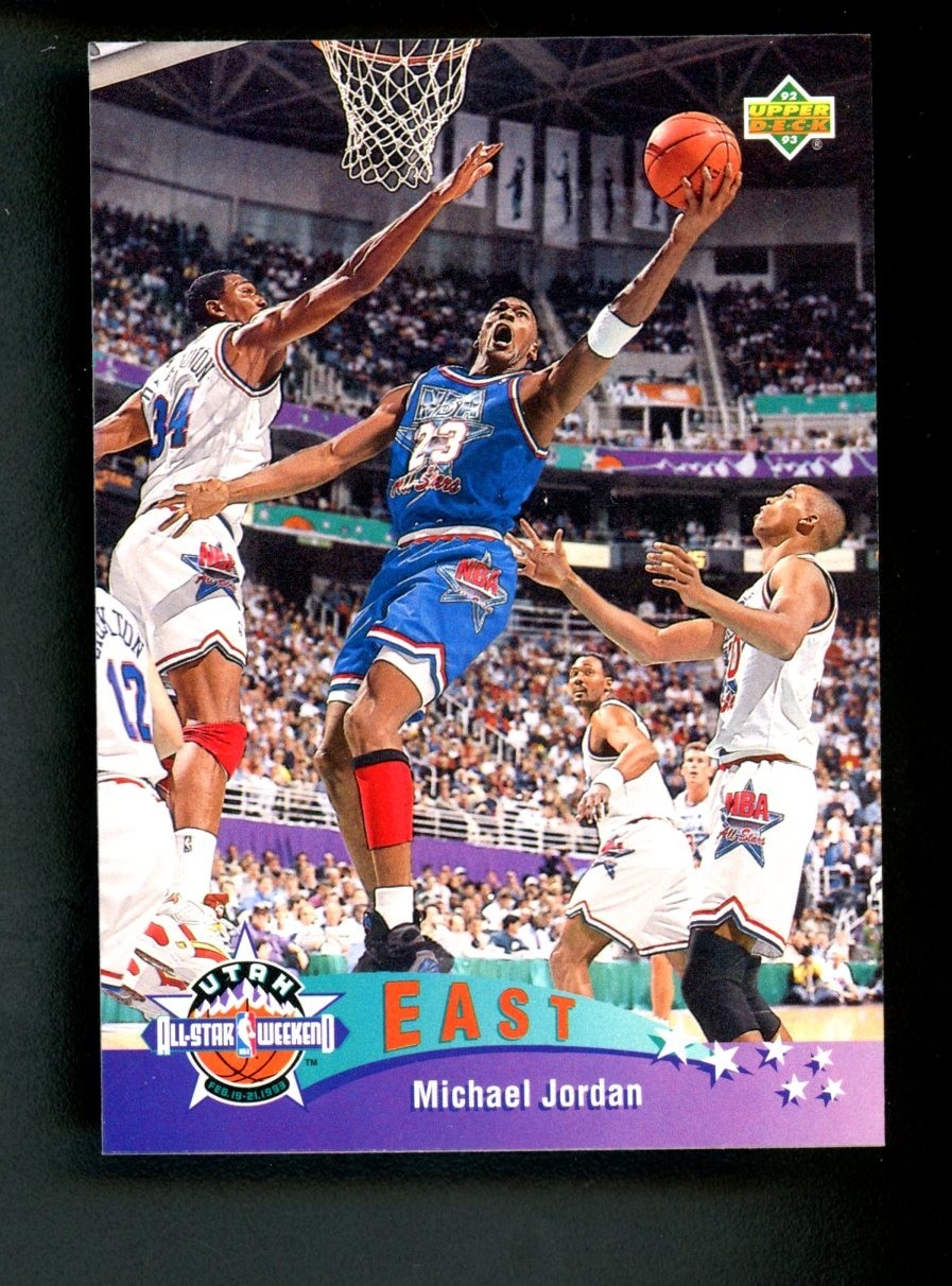 1992-93 Upper Deck All-Star Weekend #425 Michael Jordan East All-Star HOF