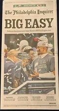 Philly Eagles Win It All - Philly Enquirer newspaper