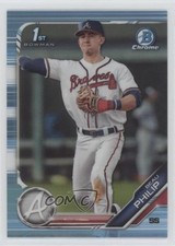 2019 Bowman Draft Chrome Sky Blue Refractor Beau Philip #BDC-128 p7m