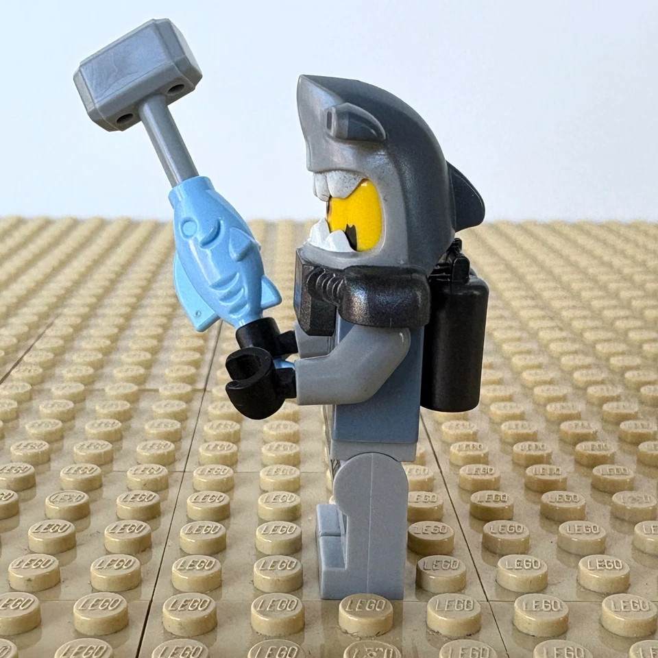 LEGO Ninjago Película: Shark Army Hammer Head, njo0353, 70615, Fire Mech 2017 Scuba Foto 4 de 4