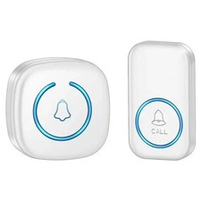 Wireless Door Bells Waterproof 1000ft Long Range Plug in Home Cordless Doorbell