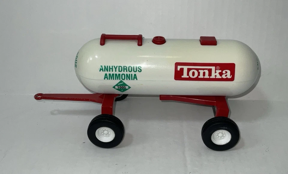 Vintage Anhydrous Ammonia Tank Tonka Red/WhiteFarm Toy - Image 3 of 4