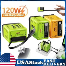 2 In 1 GaN Charger Scalable 120W Max Fast Charger Module With Type C  USB Ports