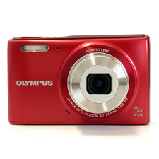 Olympus Stylus VG-180 Red 5x Optical Zoom Compact Digital Camera Used From Japan