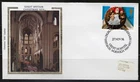 1¢ WONDER'S ~ ST HELENS CHURCH GREAT BRITAIN FDC COLORANO SILK CACHET ~ F7