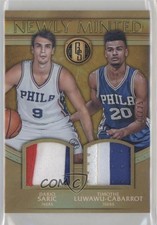 2016-17 Panini Gold Standard 11/25 Timothe Luwawu-Cabarrot Dario Saric #14 2r7