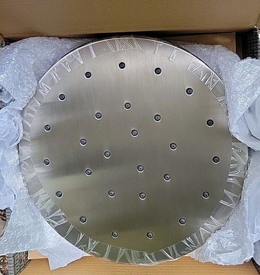 Brizo 81987-BN Linear Round H2Okinetic Single Function Raincan Shower Head 14''