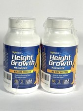 2 Pack Highspot Height Growth Maximizer With Calcium  Vitamin D3 Exp 08/2026.