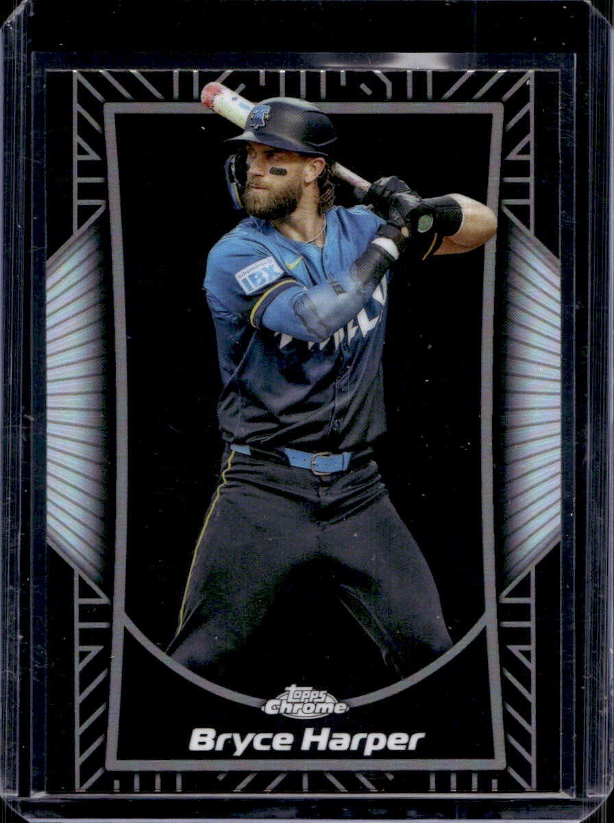 Bryce Harper 2025 Topps Chrome #SE-4 Shadow Etch SP