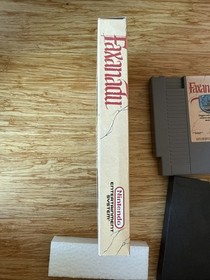 Faxanadu NES &bull; Nintendo Entertainment System &bull; With Box Sleeve Foam. Authentic