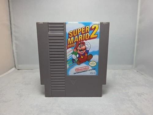Super Mario Bros. 2 Nintendo NES Tested Authentic Vintage Retro