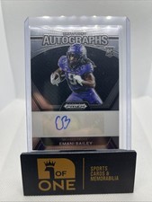 2034 Prizm Draft - Auto - Emani Bailey RC