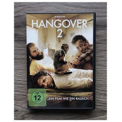 Hangover 2 DVD Bradley Cooper Ed Helms FSK 12 Komödie Untertitel