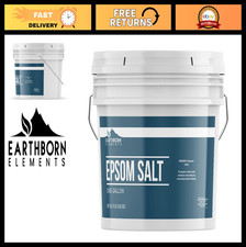 Epsom Salt 8 Lb - Ideal for Bath Soaks, Foot Soaks, DIY Personal Care Garden U