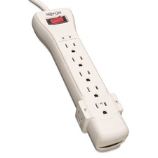 Eaton Tripp Lite Series Super7 Flat Plug Power Strip Surge Protector 7 Outlets