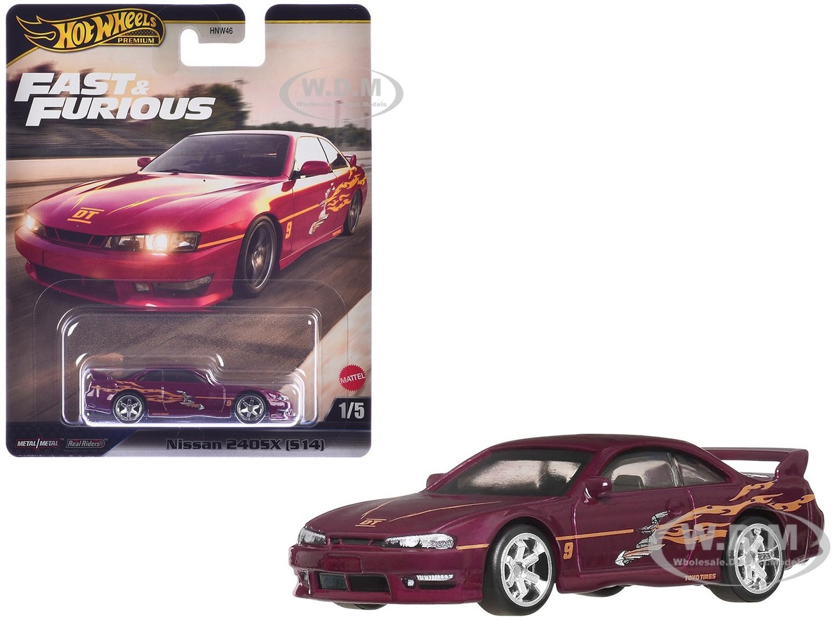 NISSAN 240SX (S14) RHD MAROON 